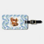 Aangepast tropisch pastollingspaneel voor foto's bagagelabel (Voorkant horizontaal)