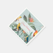 Aangepast tropisch servet (Hoek)