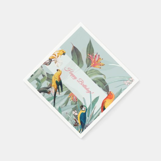 Aangepast tropisch servet (Hoek)