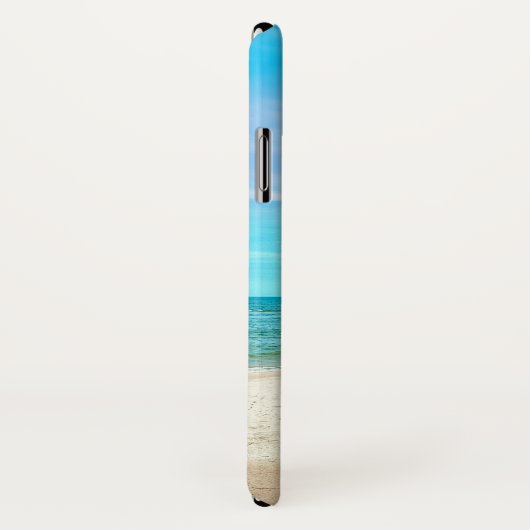 Aangepast tropisch strand zeebaars Case-Mate iPhone case (Achterkant / rechts)