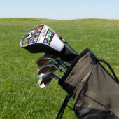 Aangepast trotse vader van de afstuderen 11 fotoco golfheadcover (Insitu)