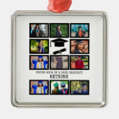 Aangepast trotse vader van de afstuderen 11 fotoco metalen ornament (Voorkant)