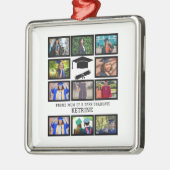 Aangepast trotse vader van de afstuderen 11 fotoco metalen ornament (Links)