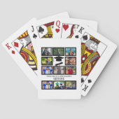 Aangepast trotse vader van de afstuderen 11 fotoco pokerkaarten (Achterkant)
