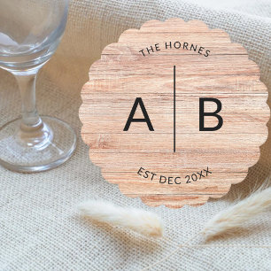 Aangepast Trouwfeest Huis Verwarming Bruidsfeest K Kartonnen Onderzetters