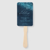 Aangepast trouwhandventilatorprogramma met oceaang handwaaier (Voorkant)