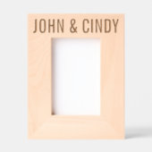 AANGEPAST TROUWHOUT GEGRAVEERDE LIJSTJES (Voorkant)