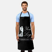 Aangepast trouwidee Persoonlijk fotontwerp Schort (Gedragen)