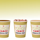 Aangepast, Trump 2025 De Gouden Eeuw, Amerika eers Papieren Bekers