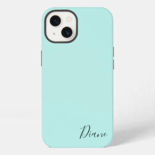 Aangepast Turquoise iPhone 13 Hoesje