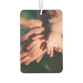 Aangepast twee foto dubbelzijdig luchtverfrisser (Achterkant)