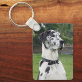 Aangepast twee foto dubbelzijdige aluminium Sleute Sleutelhanger (Voorkant)