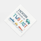 Aangepast twee snelle tweede verjaardag servet (Hoek)