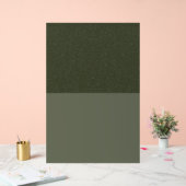 Aangepast tweekleurig mos groen acryl teken bord (Huwelijk)
