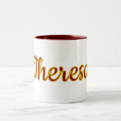 Aangepast Tweekleurige Koffiemok (Center)