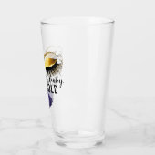 Aangepast U bent Goud Solid Gold Beer Promotie Glas (Links)