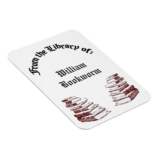 Aangepast uit de Bibliotheek van  Boeken MagnetA Magneet (Rechterzijde)