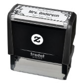 Aangepast "uit de bibliotheek van" Bookplate Zelfinktende Stempel (Product)