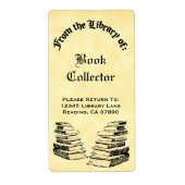 Aangepast uit de bibliotheek van de Etiketten van  (Voorkant)