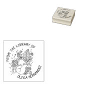 Aangepast uit de bibliotheek van het botanische Fo Rubberstempel (Gestempeld)