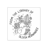 Aangepast uit de bibliotheek van het botanische Fo Rubberstempel (Afrduk)