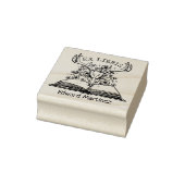 Aangepast uit de bibliotheek van, het Deer Skull B Rubberstempel (Stempel)