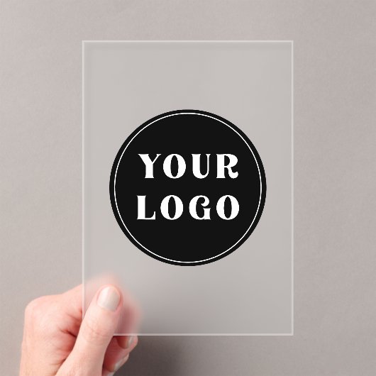 Aangepast, uniek, slank en minimalistisch acryl uitnodigingen (Insitu (Draagbaar))