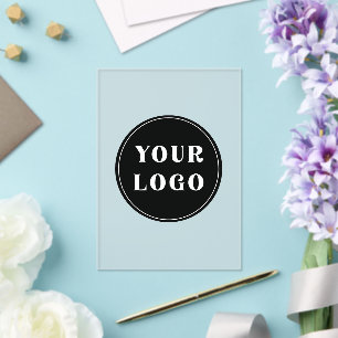 Aangepast, uniek, slank en minimalistisch acryl uitnodigingen