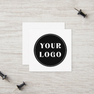 Aangepast, uniek, slank en minimalistisch contactkaartje