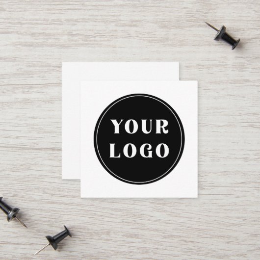 Aangepast, uniek, slank en minimalistisch contactkaartje (Voorkant / Achterkant in situ)