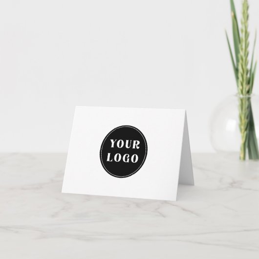 Aangepast, uniek, slank en minimalistisch feestdagen kaart (Voorkant)