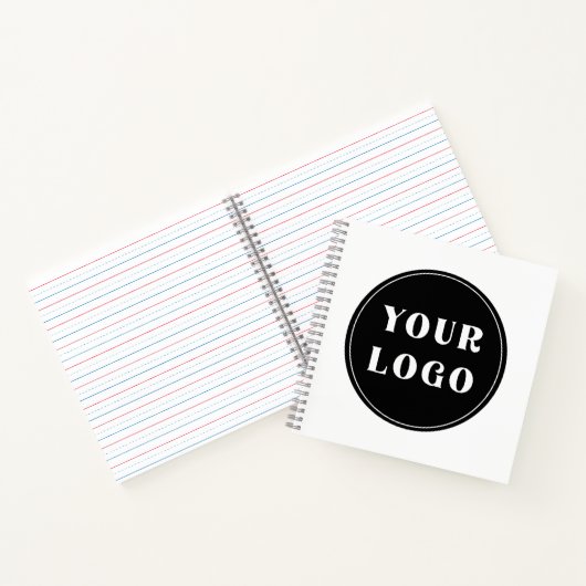 Aangepast, uniek, slank en minimalistisch notitieboek (Binnen)