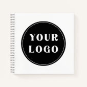 Aangepast, uniek, slank en minimalistisch notitieboek (Voorkant)