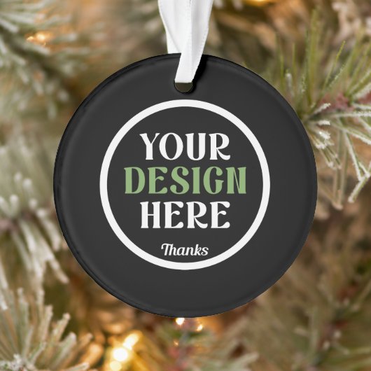 Aangepast, uniek, slank en minimalistisch ornament (Boom)