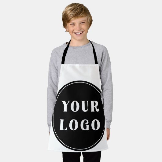 Aangepast, uniek, slank en minimalistisch schort (Gedragen)