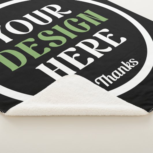 Aangepast, uniek, slank en minimalistisch sherpa deken (3/4)