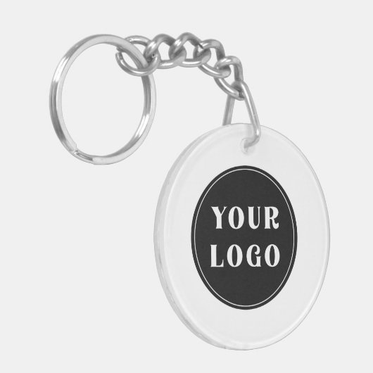 Aangepast, uniek, slank en minimalistisch sleutelhanger (Voorkant Links)