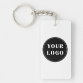 Aangepast, uniek, slank en minimalistisch sleutelhanger (Voorkant)