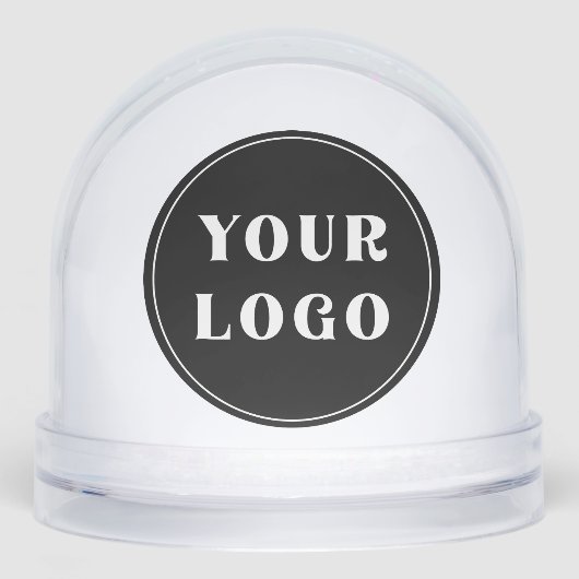 Aangepast, uniek, slank en minimalistisch sneeuwbol (Voorkant)