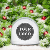 Aangepast, uniek, slank en minimalistisch sneeuwbol (Kerstmis)