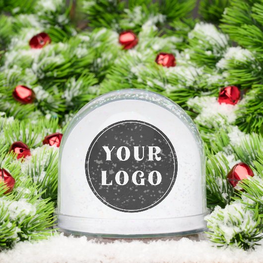 Aangepast, uniek, slank en minimalistisch sneeuwbol (Kerstmis)