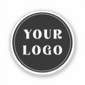 Aangepast, uniek, slank en minimalistisch sticker (Voorkant)