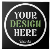 Aangepast, uniek, slank en minimalistisch tegeltje (Voorkant)