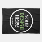 Aangepast, uniek, slank en minimalistisch theedoek (Horizontaal)