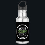 Aangepast, uniek, slank en minimalistisch waterfles<br><div class="desc">Dit ontwerp is voor iedereen toegankelijk. Voel je vrij om de logo,  afbeeldingen,  tekst en kleuren aan te passen aan je voorkeuren. Dank u wel.</div>