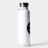 Aangepast, uniek, slank en minimalistisch waterfles (Rechts)