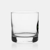 Aangepast, uniek, slank en minimalistisch whisky glas (Rechts)