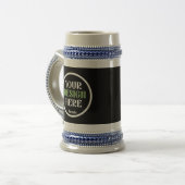 aangepast, uniek, strak & minimalistisch bierpul (Voorkant links)