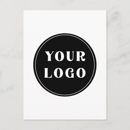 aangepast, uniek, strak & minimalistisch briefkaart (Voorkant)