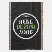 aangepast, uniek, strak & minimalistisch deken (Voorkant Verticaal)